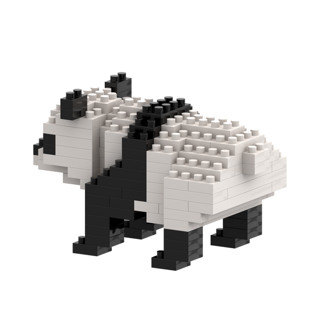 BRIXIES Panda Bär (stehend)