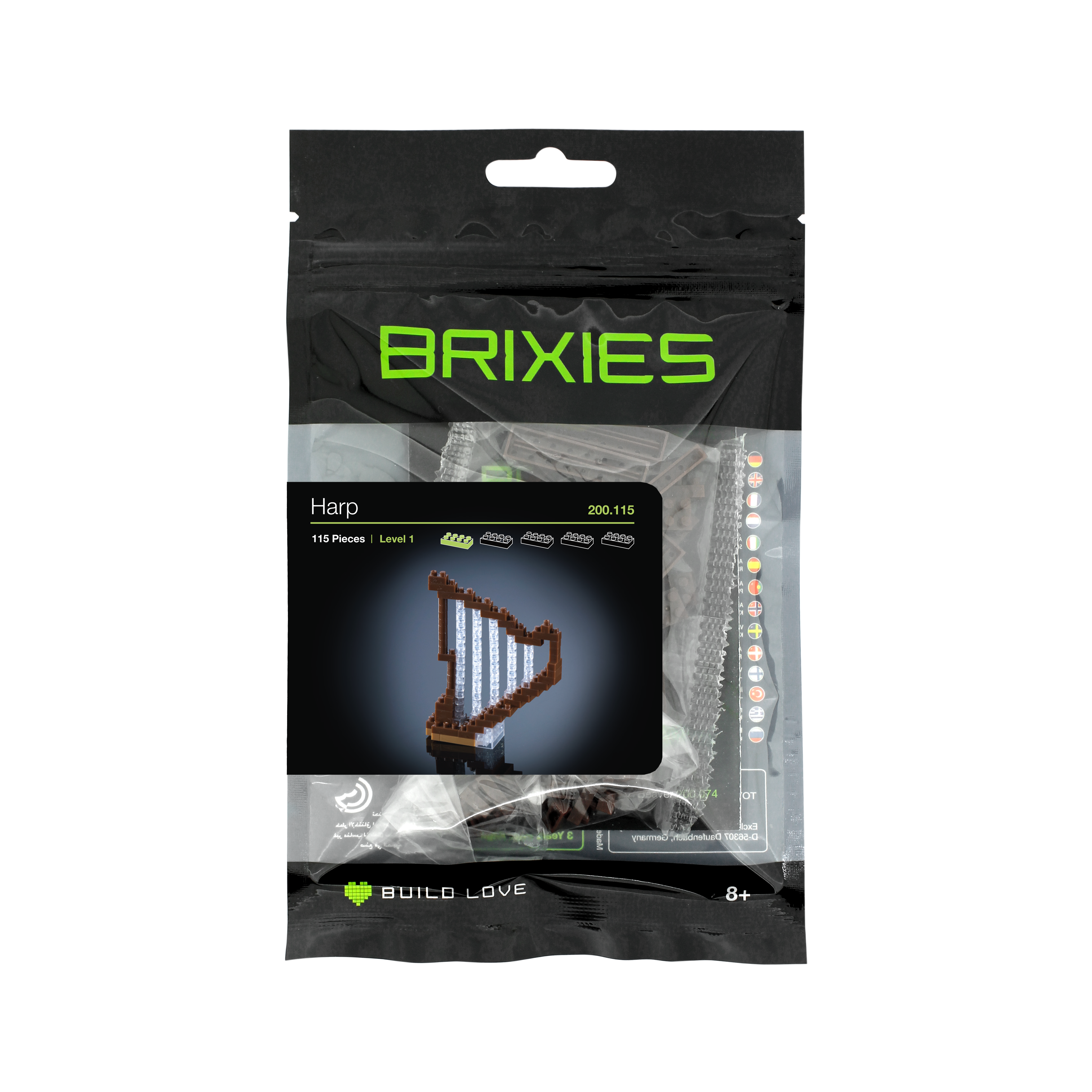 BRIXIES Harfe