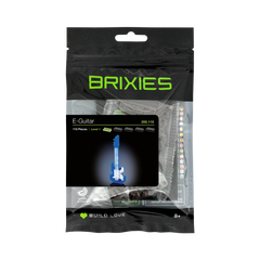 BRIXIES E-Gitarre blau