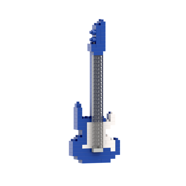 BRIXIES E-Gitarre blau
