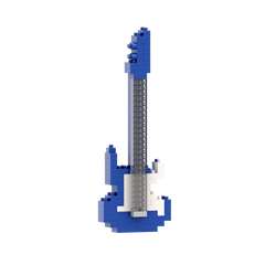 BRIXIES E-Gitarre blau