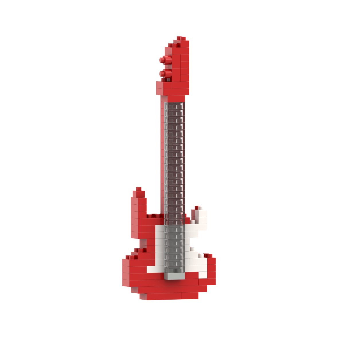 BRIXIES E-Gitarre rot