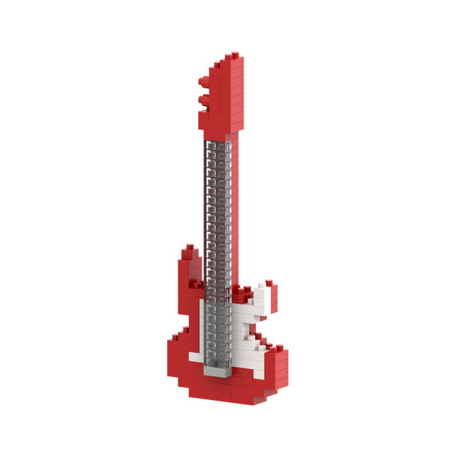 BRIXIES E-Gitarre rot