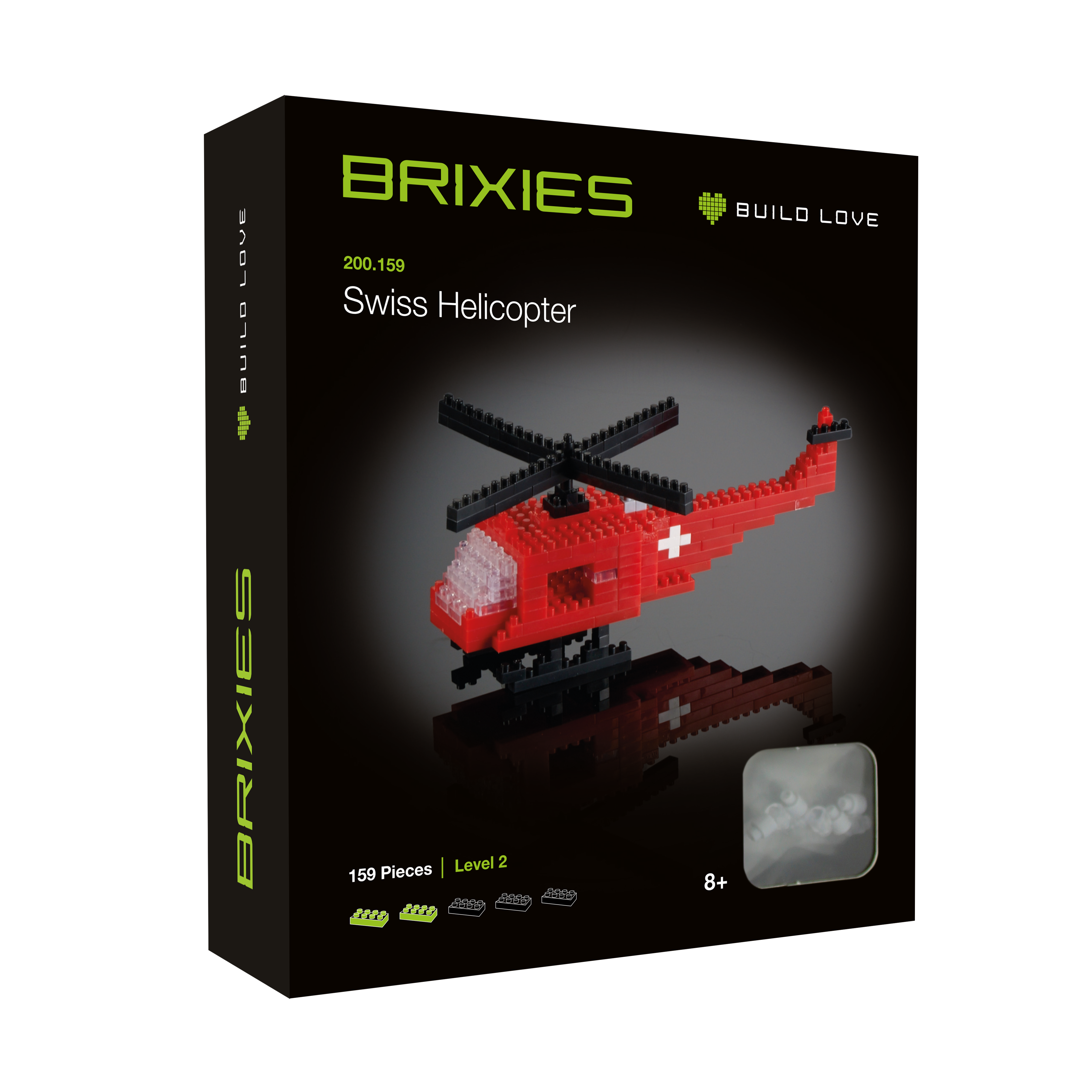 BRIXIES Schweizer Helikopter