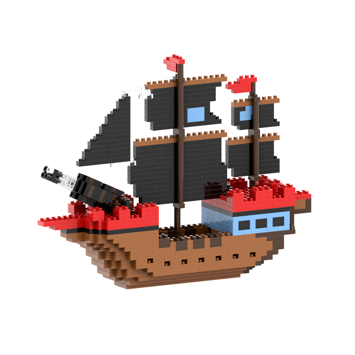 BRIXIES Piratenschiff