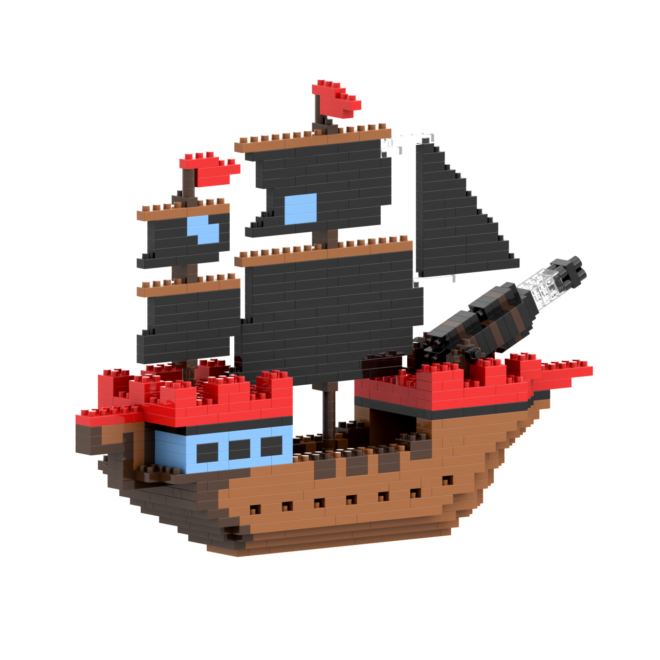 BRIXIES Piratenschiff