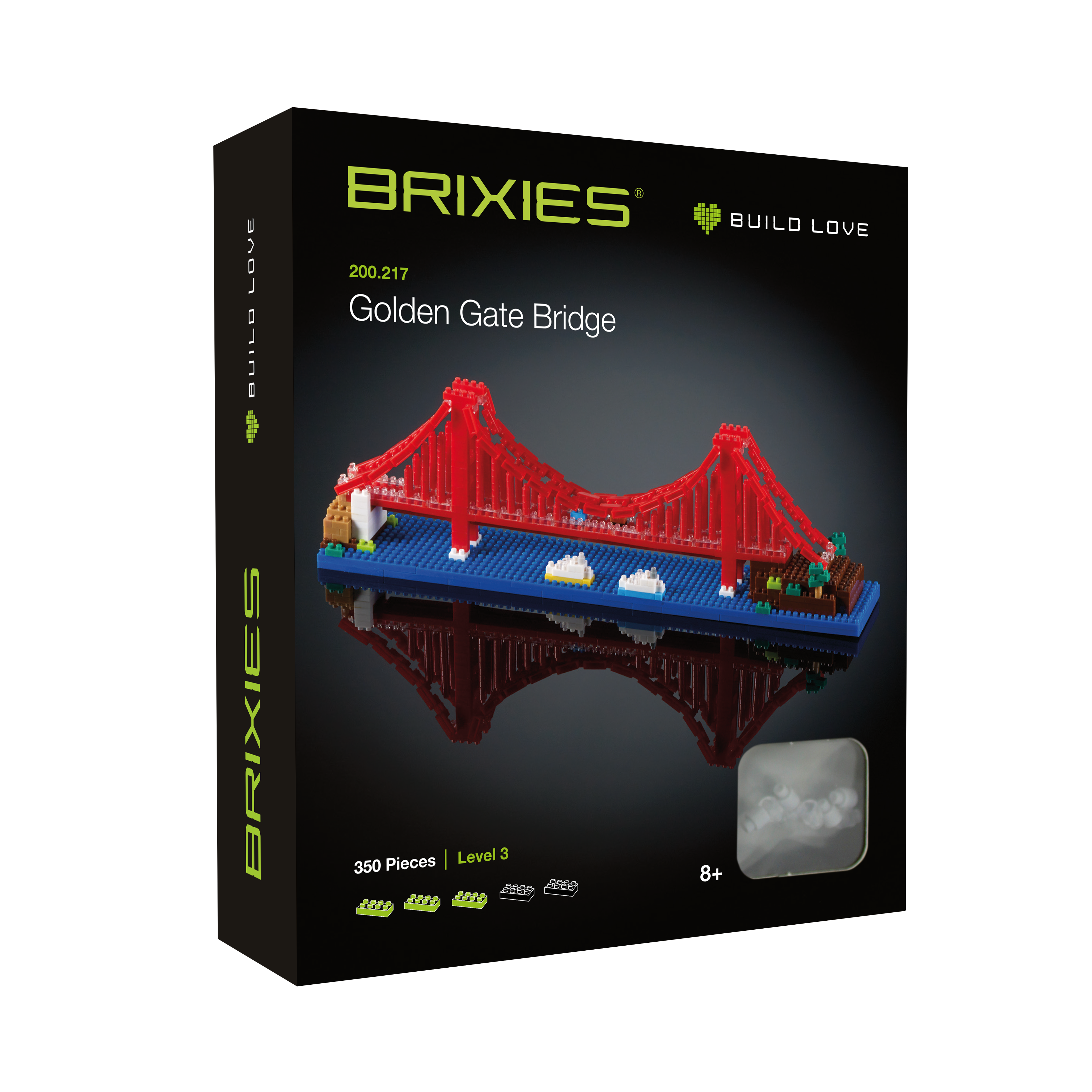 BRIXIES Golden Gate Bridge