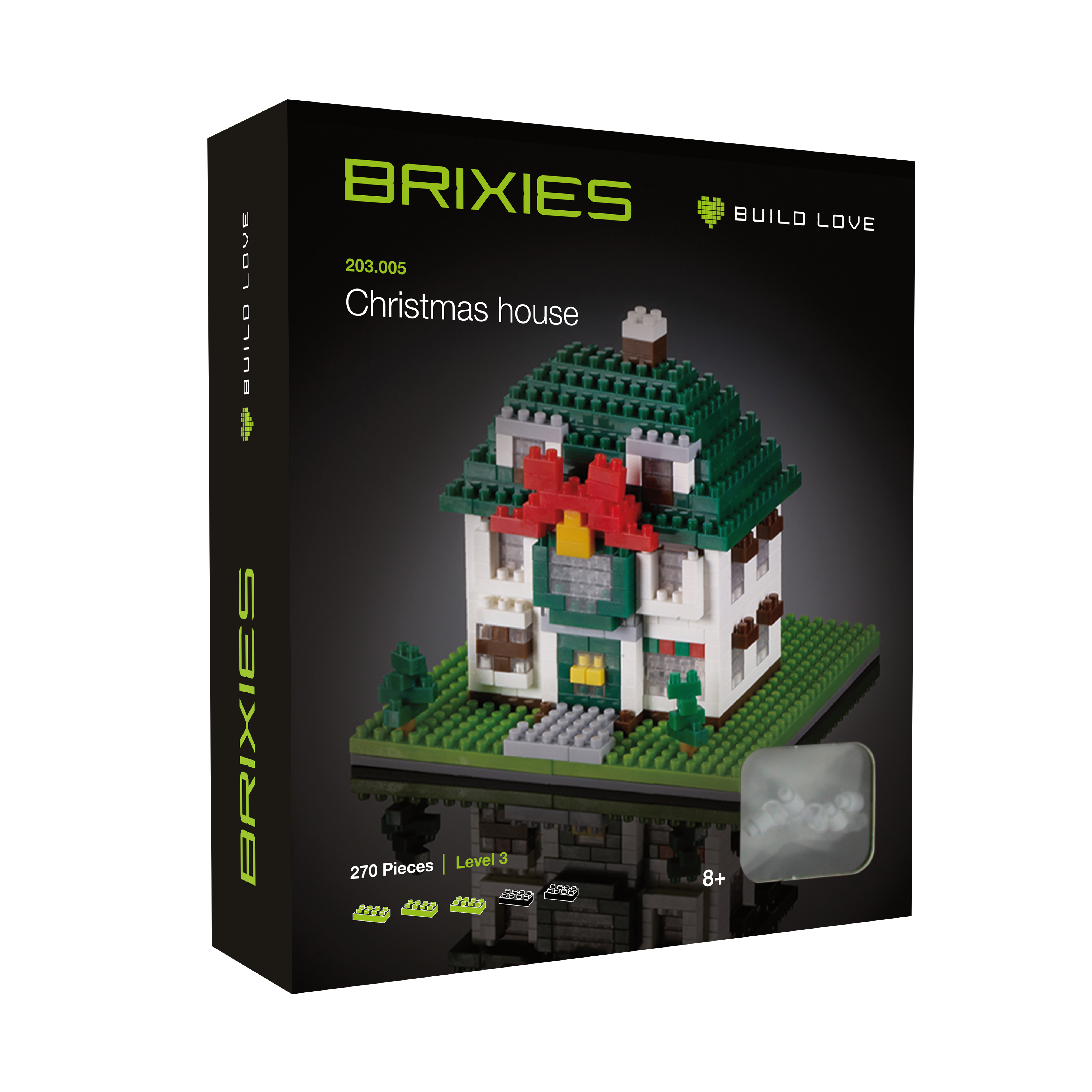 BRIXIES Weihnachtshaus