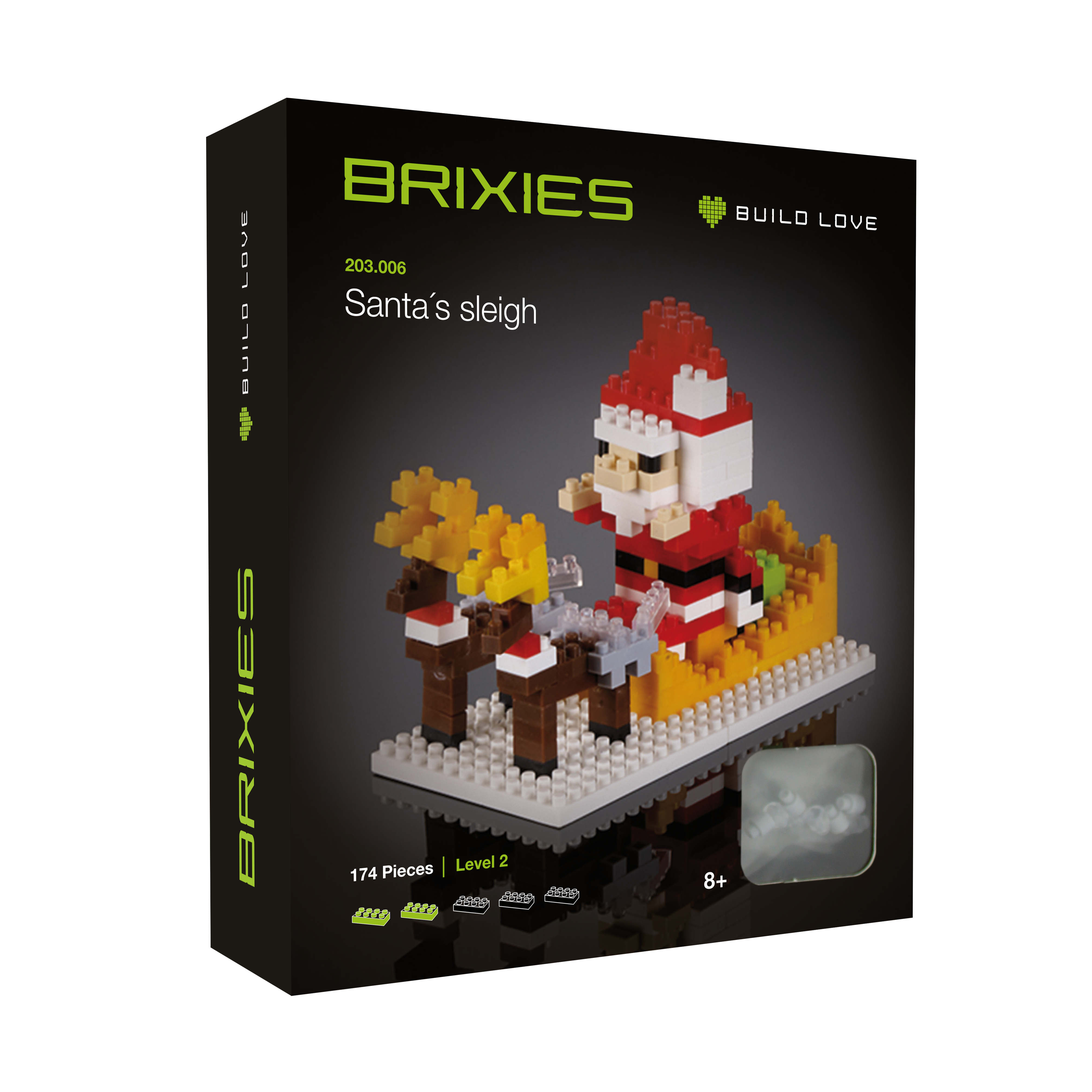 BRIXIES Weihnachtsschlitten