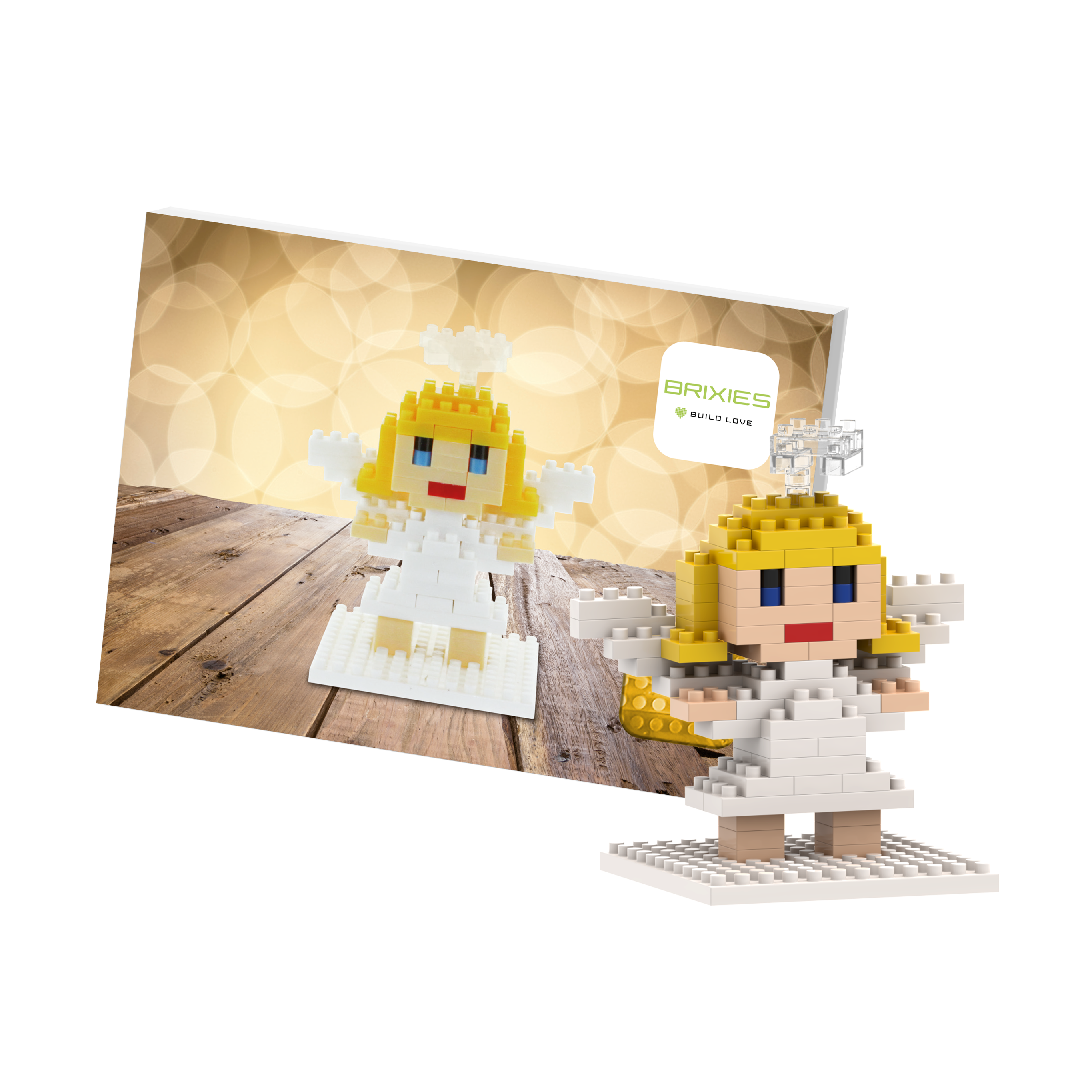 BRIXIES postcard angel