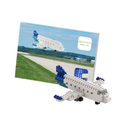 BRIXIES Postkarte Flugzeug