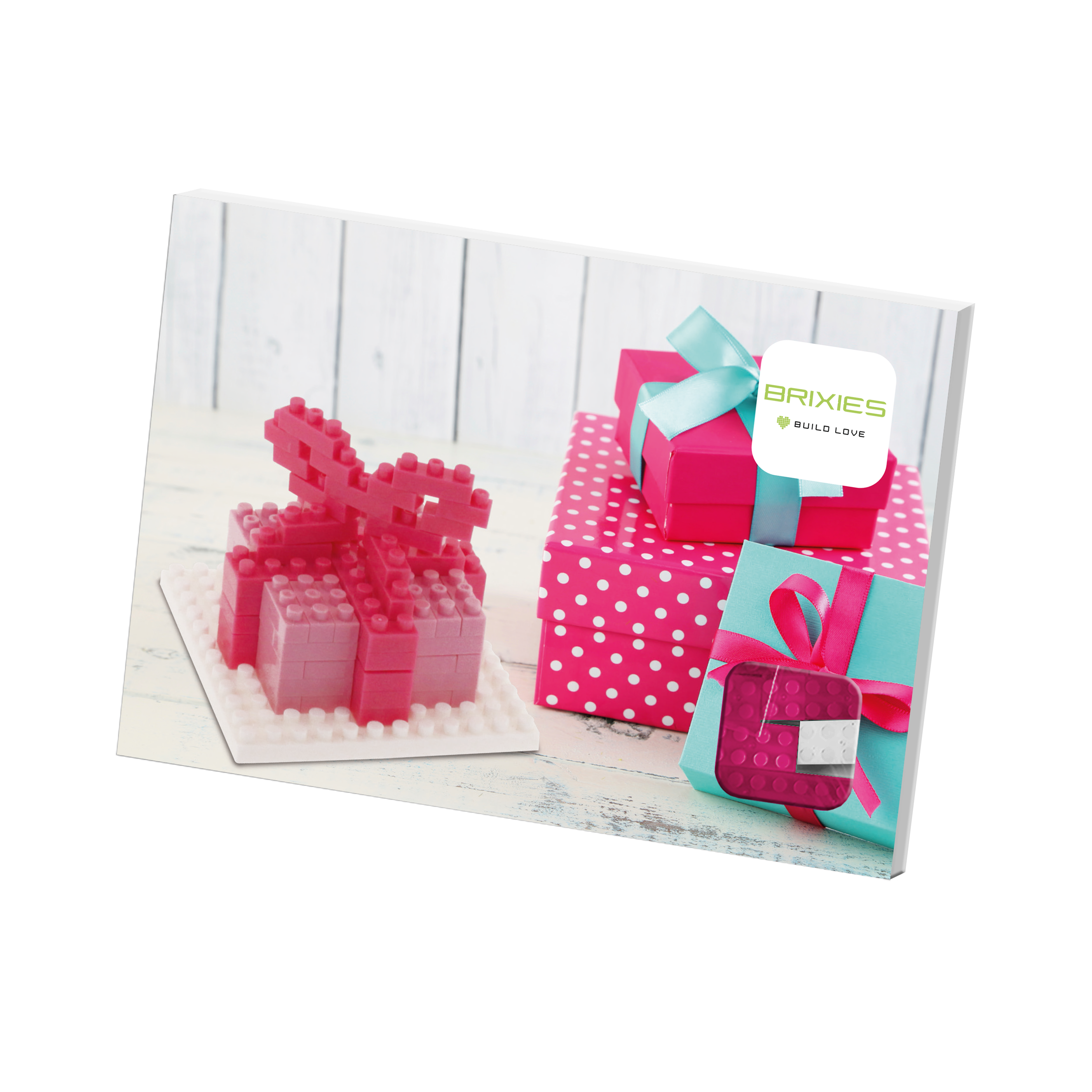 BRIXIES postcard gift