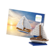BRIXIES Postkarte Segelschiff