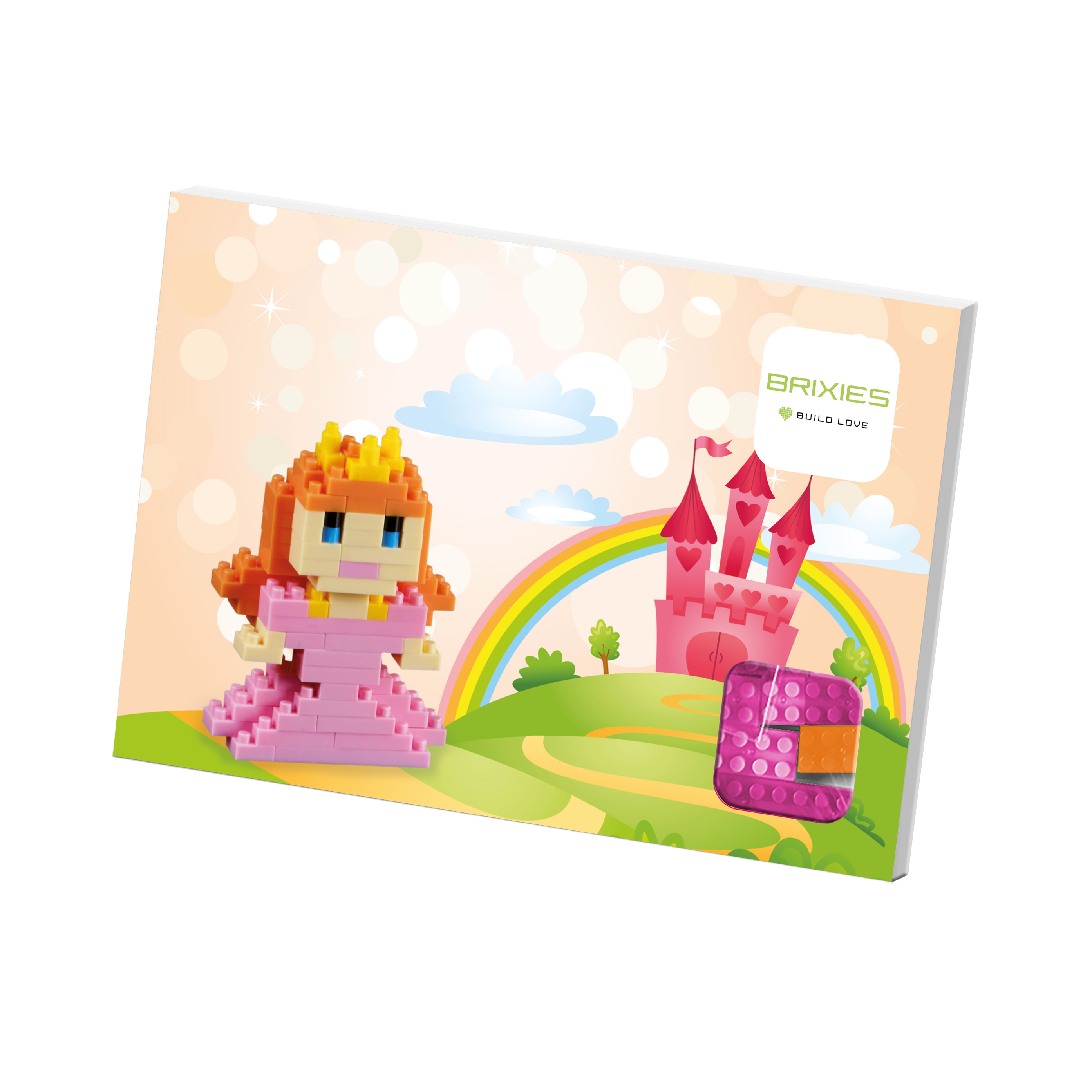 BRIXIES Postkarte Prinzessin