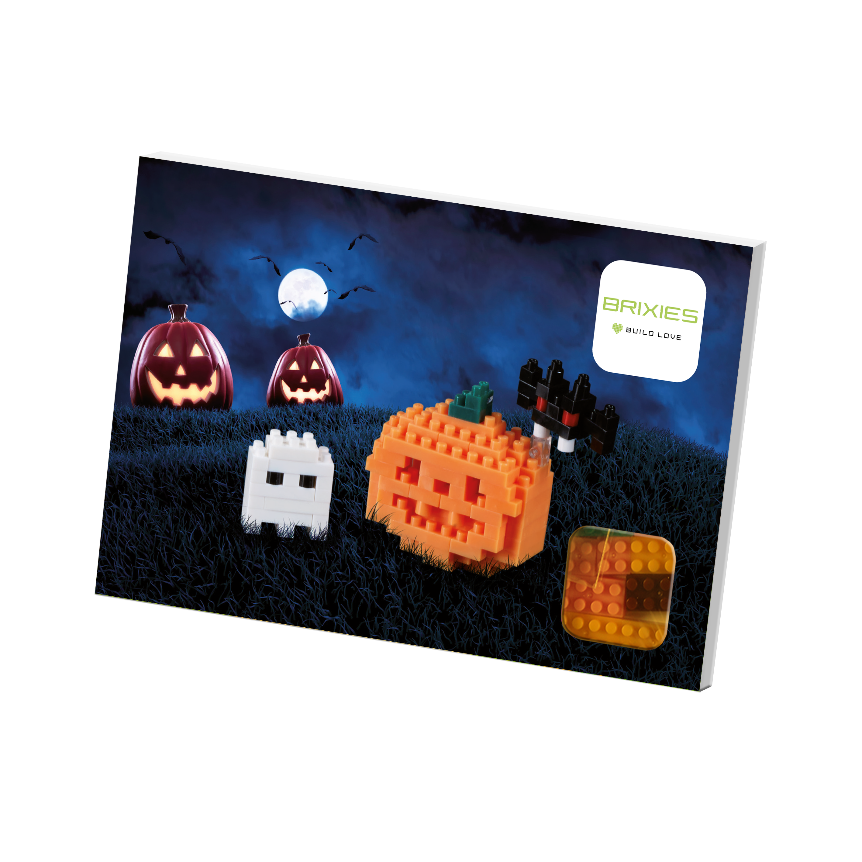 BRIXIES Postkarte Halloween
