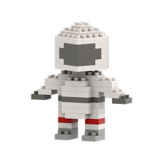 BRIXIES Postcard Astronaut