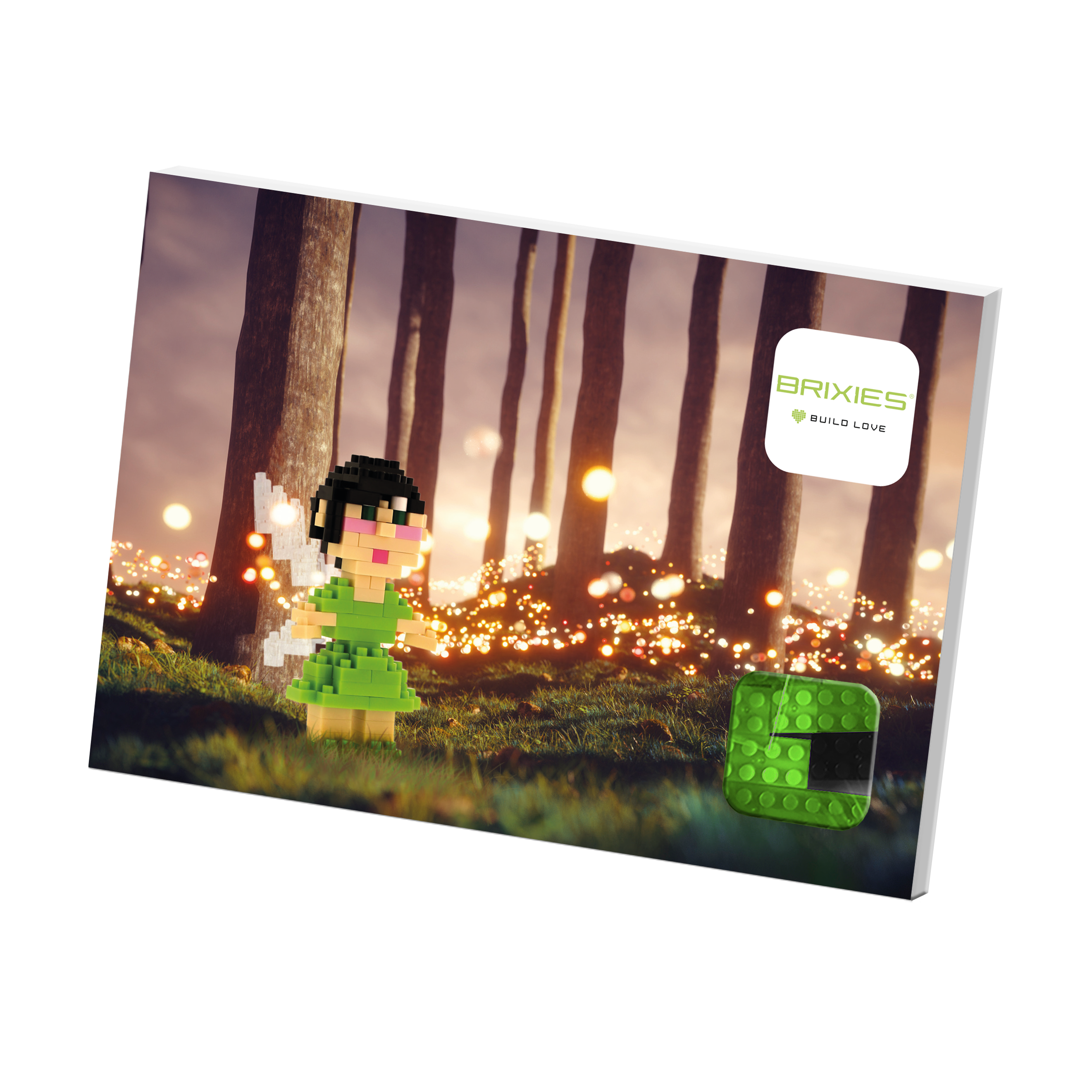 BRIXIES Postkarte Fee