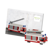 BRIXIES Postkarte Feuerwehr