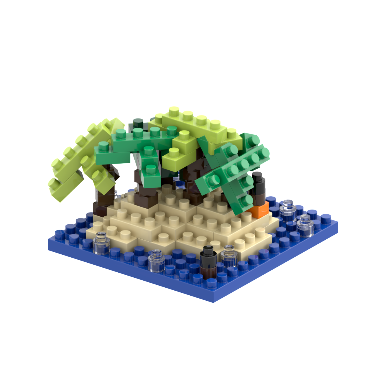 BRIXIES Postkarte Happy Holiday