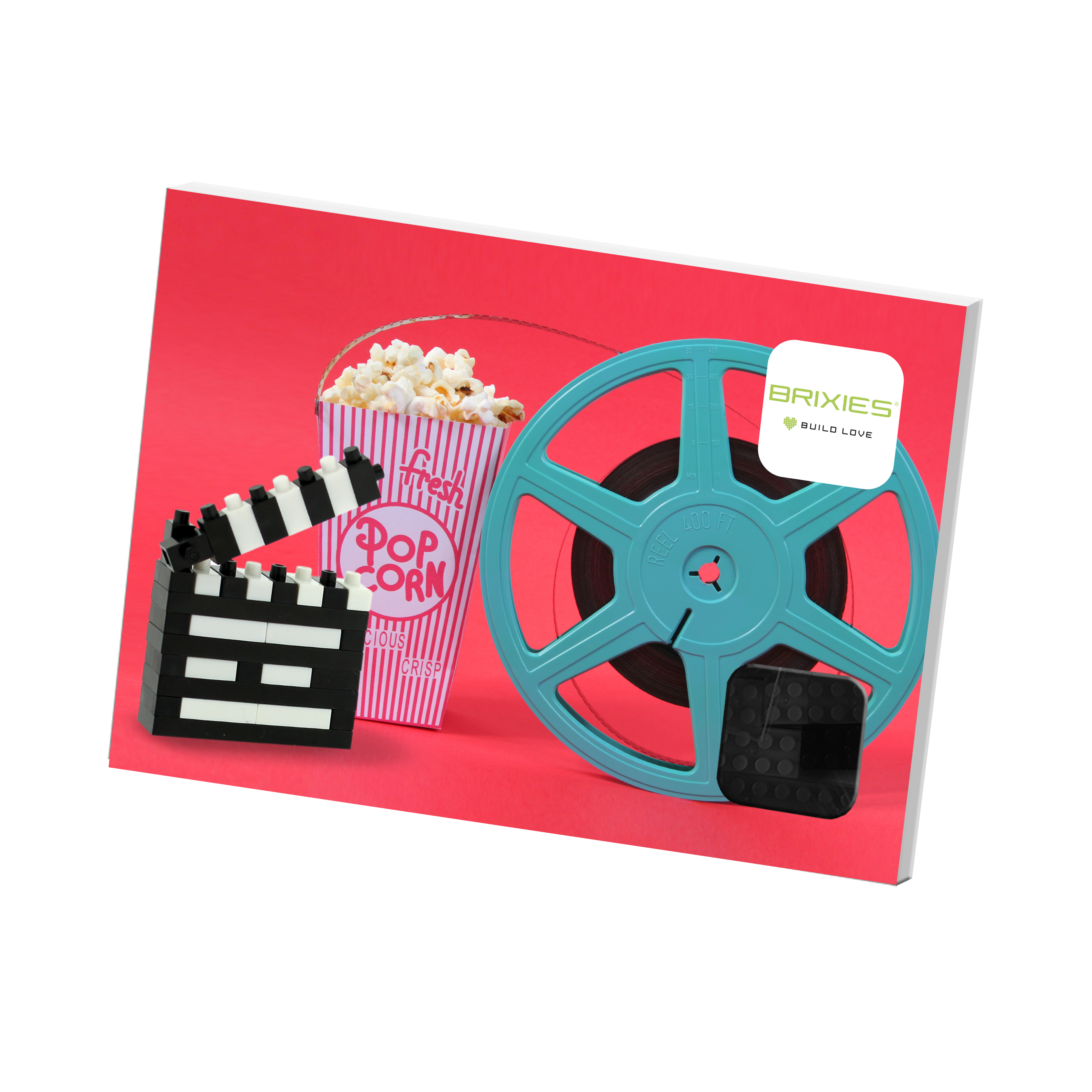 BRIXIES Postkarte Filmklappe