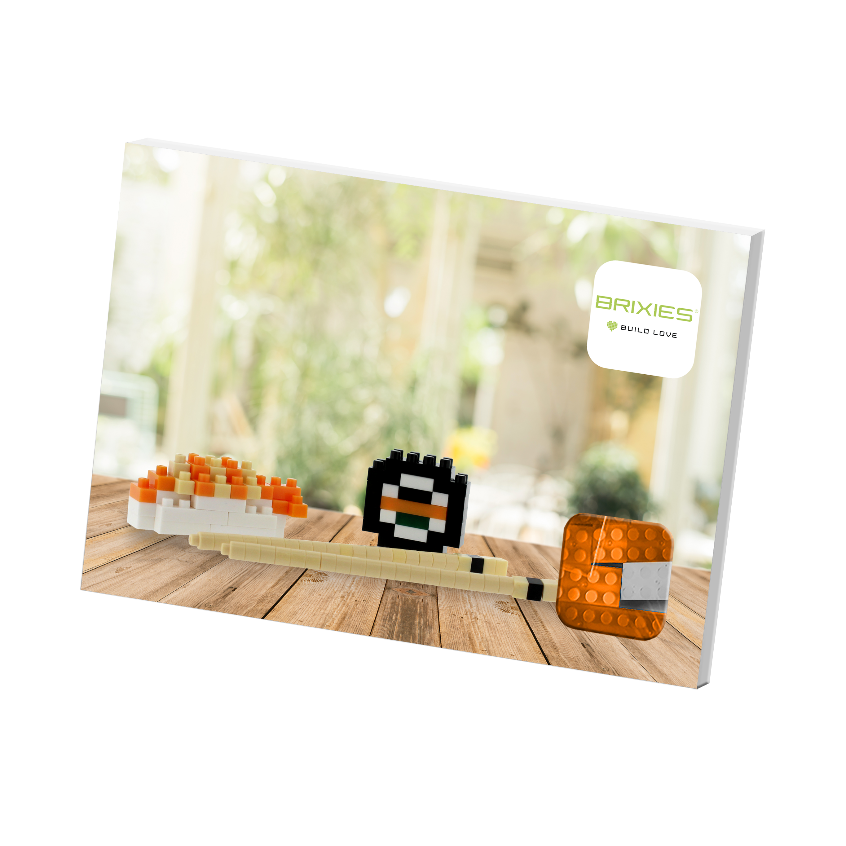 BRIXIES Postkarte Sushi