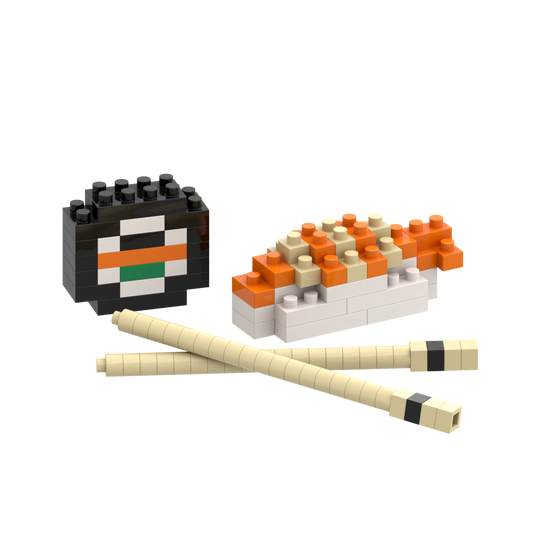 BRIXIES Postkarte Sushi