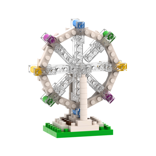BRIXIES Postkarte Riesenrad