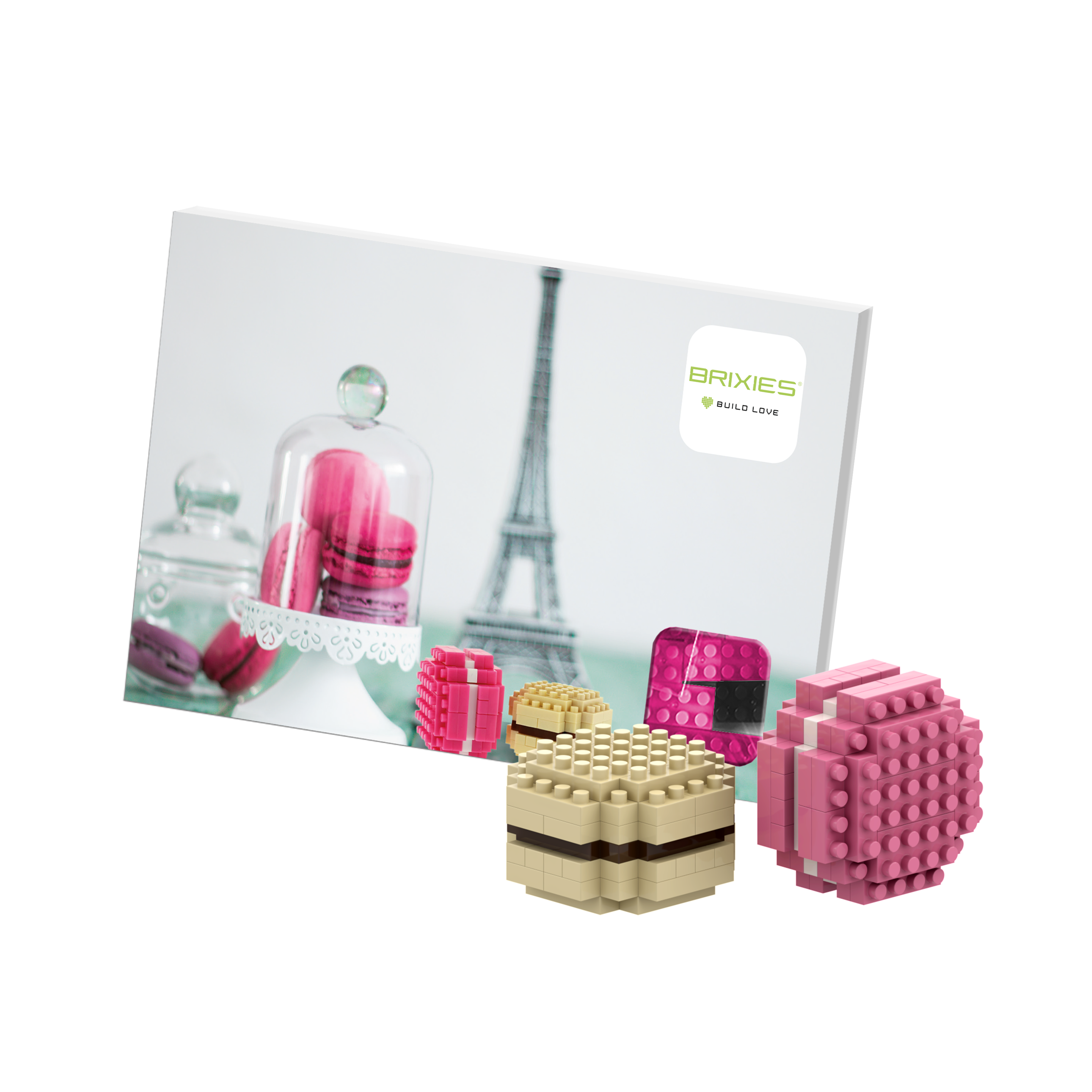 BRIXIES Postcard Macarons 